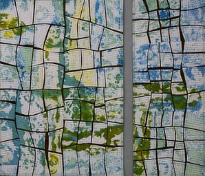 Skinny Strips 7 Diptych